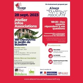 Atelier infos à Strasbourg