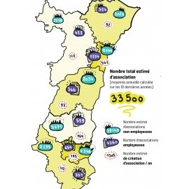 Les résultats de l'enquête Vie associative en Alsace