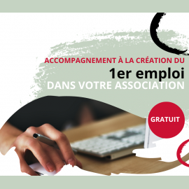 Créer un 1er emploi dans votre association ?