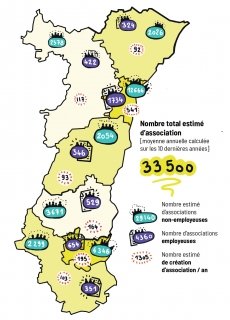 Les résultats de l'enquête Vie associative en Alsace
