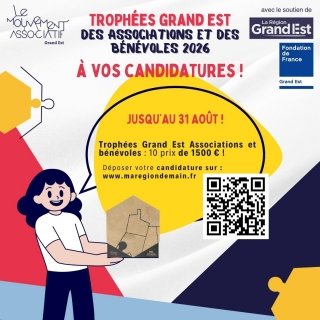 Trophées Grand Est Associations : à vos candidatures !